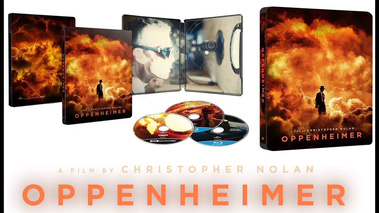 Oppenheimer w. Steelbook (4K UHD + Blu-ray, EU Import, Region Free)  *NEW/SEALED* - International Society of Hypertension