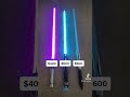 Which one starwars lightsaber