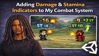 Adding Damage &amp; Stamina Indicators to My 2D Unity Game!