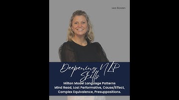 Milton Model Language Patterns PresTT