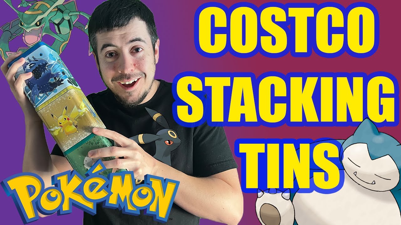 Costco Pokémon Stacking Tins Have Evolving Skies?! YouTube