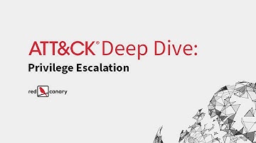 ATT&CK Deep Dive: Privilege Escalation