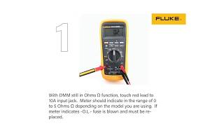 Fluke 87V Max  Measure Safely