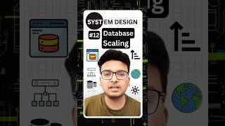 Database Scaling in System Design #systemdesign #backend #coding #database #viral #javascript #code