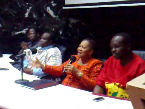 Chuck Kofi Wayo and Madam Joyce Aryee