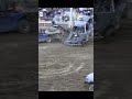 Demolition derby car goes airborn shorts