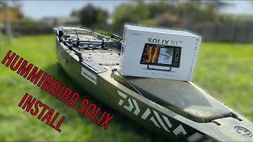Humminbird Solix Install | Hobie PA14