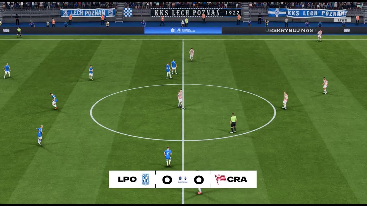 EA FC 26| Lech Poznań vs Cracovia | Round 1 | 2025-26 PKO Ekstraklasa w/Lech Poznań