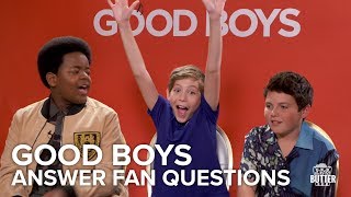 'Good Boys' Answer Fan Questions | Extra Butter Interview