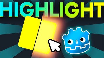 Easy Mouse Hover Effect For 2D/3D Objects In Godot!