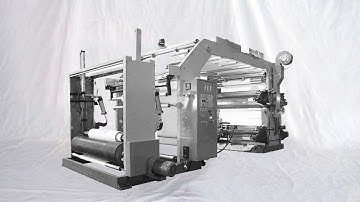 4Color flexo printing machine fully automatic paper film printer máquina de impresión de papel