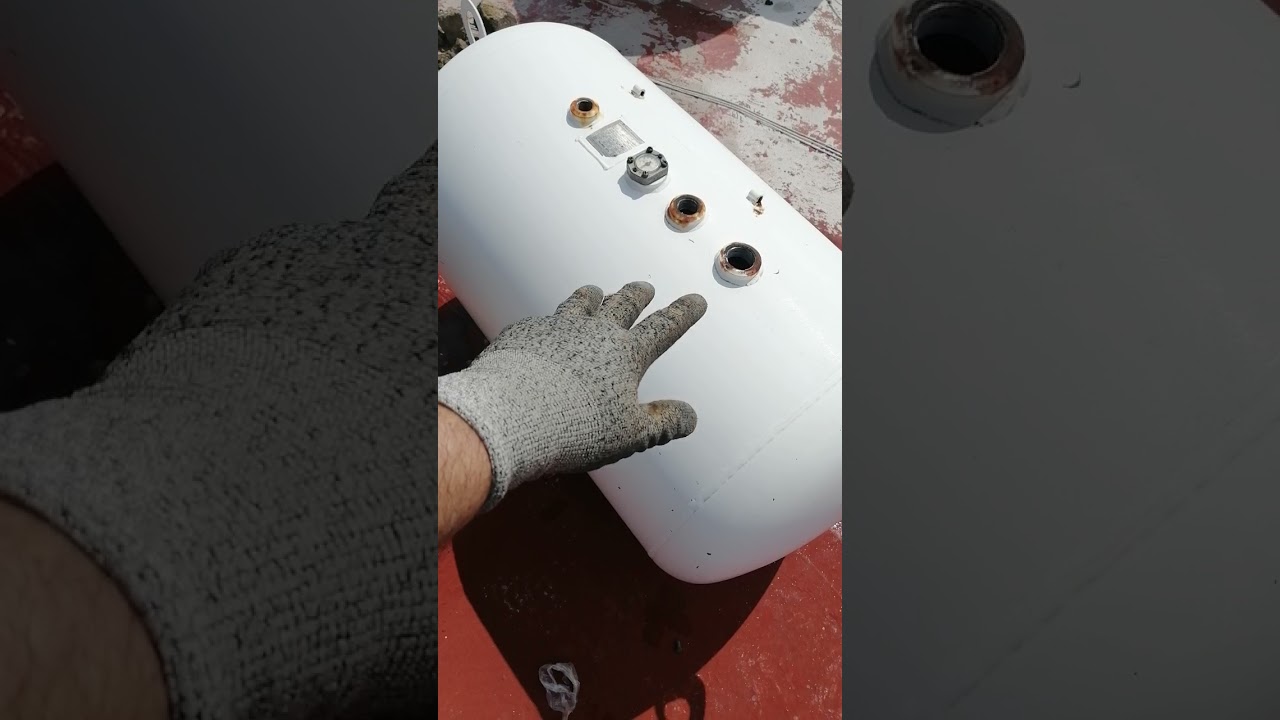 Cambio de válvulas Tanque estacionario de gas 🚧 mantenimiento