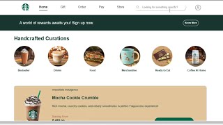I Created a Starbucks Webpage Clone || HTML || CSS || Web Development