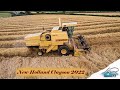Golden oldie clayson 8055 cutting winter barley 2022