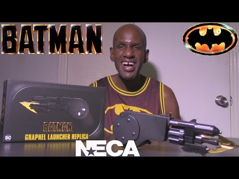 NECA Batman (1989) Grapnel Launcher Replica Review