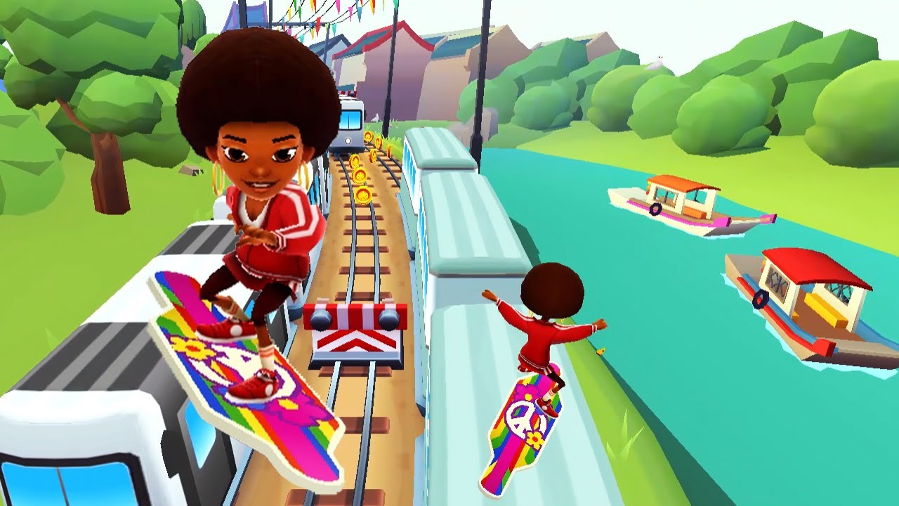 Ella Core Crew Và Ván Trượt Groovy San Francisco Board - Subway Surfers Chang’an Update