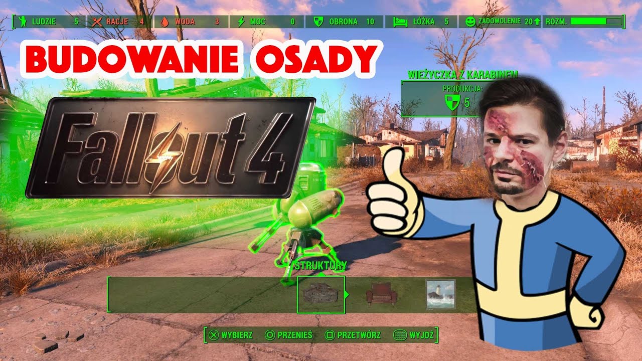 Fallout 4 PS4 PL - Budowanie osady - GraczWatch