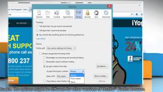 How to change cookie setting in Mozilla® Firefox on a Windows® 8.1 PC screenshot 4