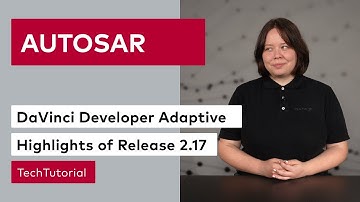 AUTOSAR Adaptive | DaVinci Developer Adaptive 2.17 | Development Tool | #VectorTechTutorial