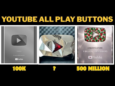 World’s Rarest 1 Billion Subscribers Play Button 😱 | #foryou #subscribe ...