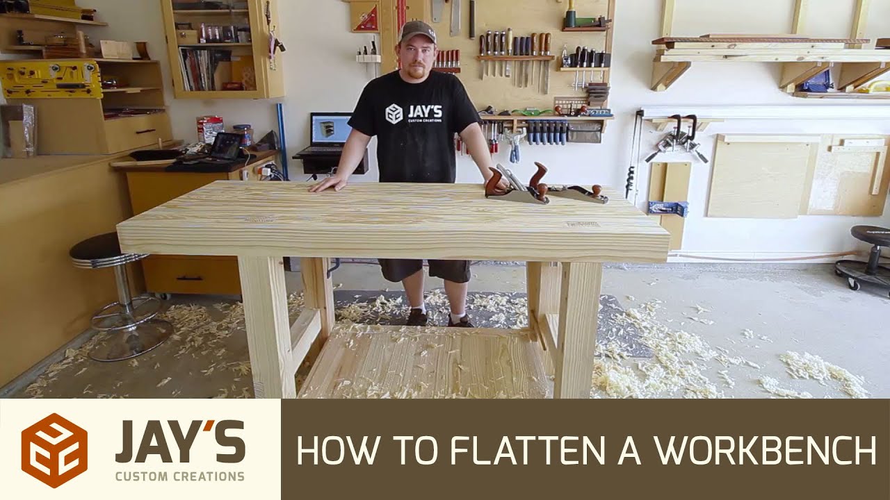 How To Flatten A Workbench Top With Hand Planes - 248 ...