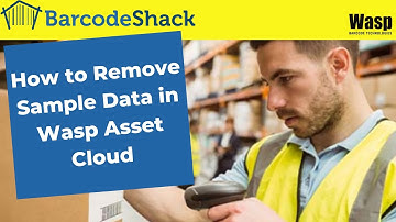 Wasp Asset Cloud How to Remove Sample Data