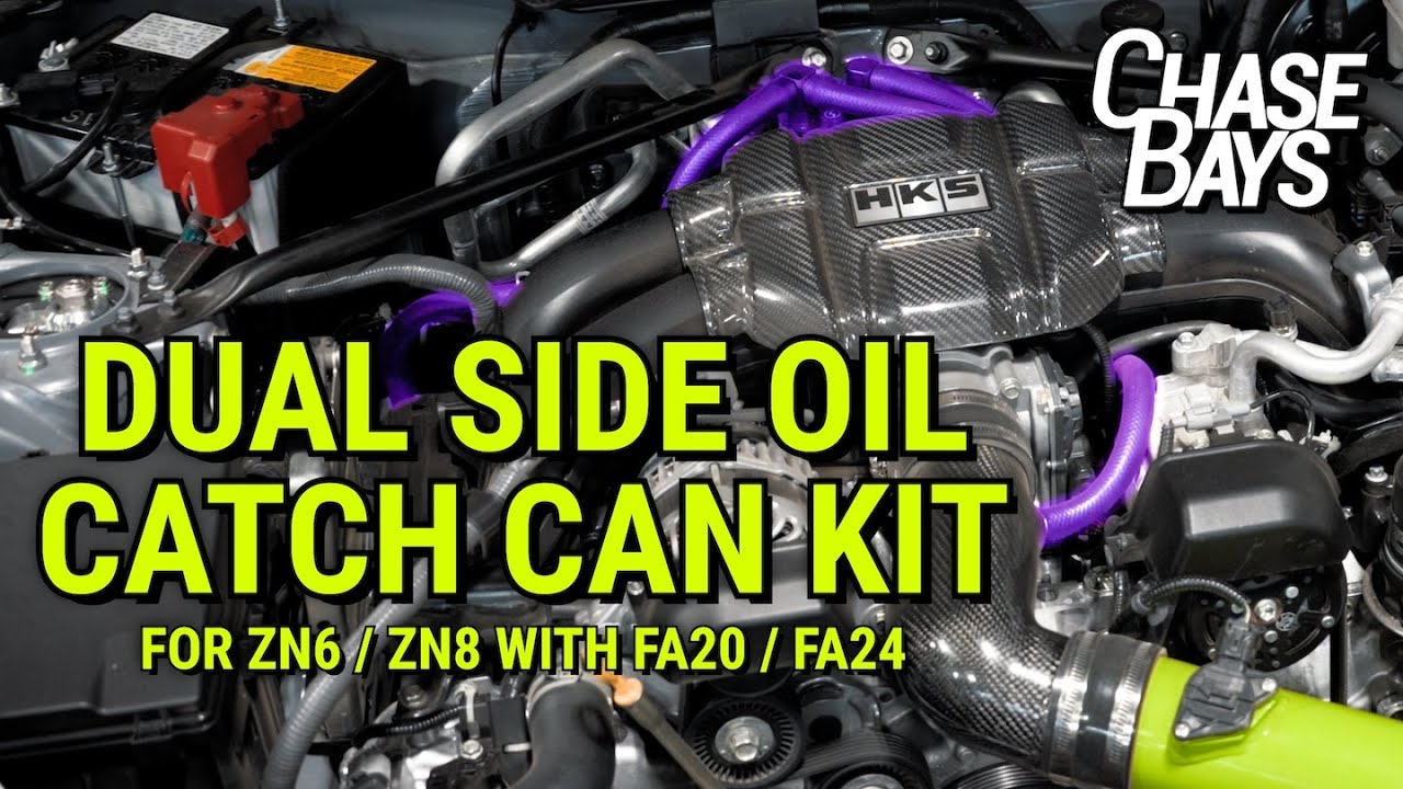　サービングプラター Dual Side Oil Catch Can Kit Install Tour for ZN6/ZN8 w/ FA20