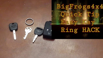 Key Ring Hack | BigFrogs4x4 Quick Tip
