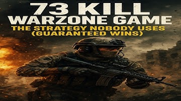 73 KILL WARZONE GAME — The Strategy Nobody Uses (Guaranteed Wins)