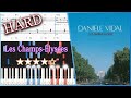 Les Champs-Élysées/Joe Dassin - Hard Piano Tutorial + Sheets【Piano Arrangement】