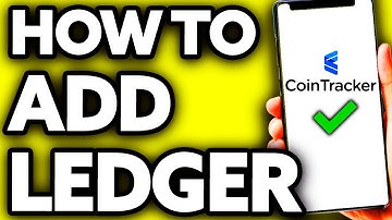How To Add Ledger To Cointracker [Very EASY!]