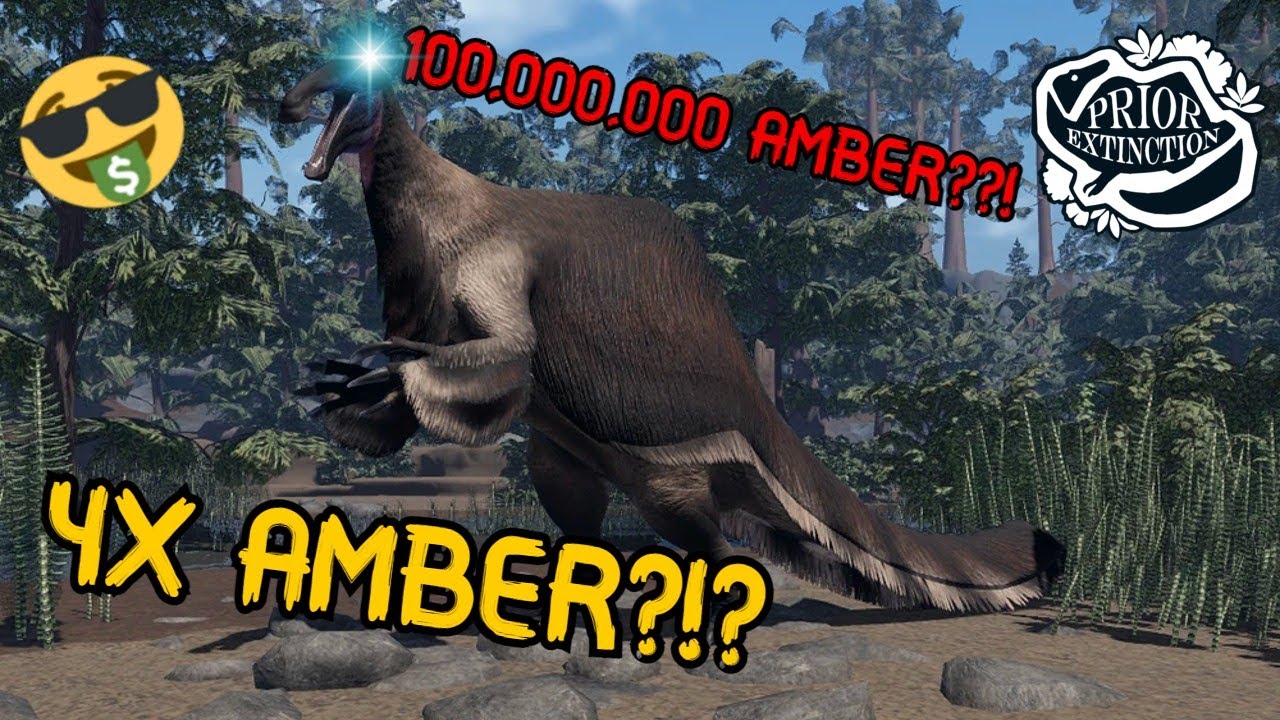The 4x Amber Experience.. (as DeinoC) | Prior Extinction Roblox - YouTube