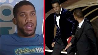 IM PROUD OF WILL SMITH.. SHOULD PUNCH CHRIS ROCK WITH A FIST NEXT TIME!- ANTHONY JOSHUA