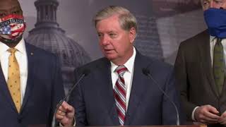 Lindsey Graham TRASHES Democrats at police reform event