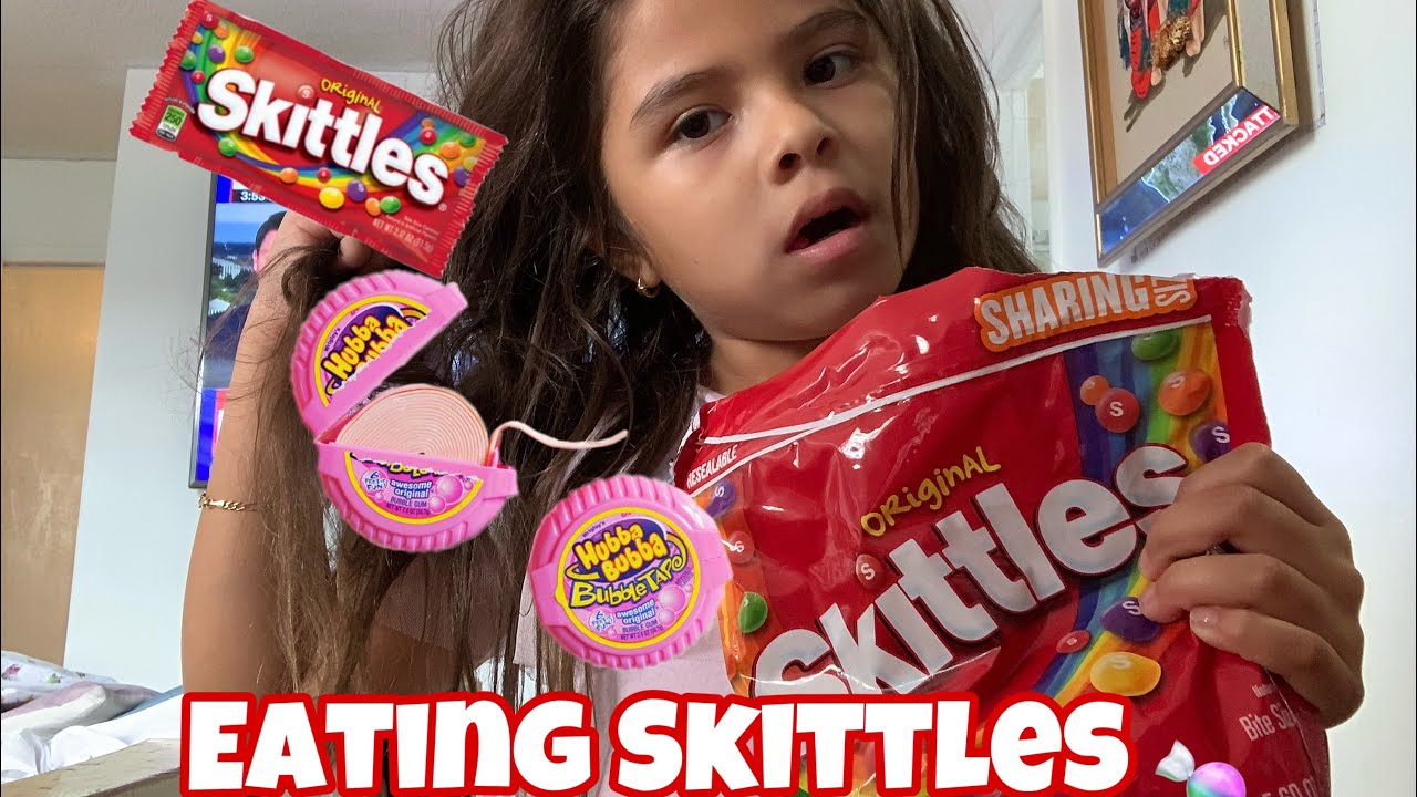 EATING Skittles 🍬Challenge!!!!! (**FUN AND Emotional***) YouTube