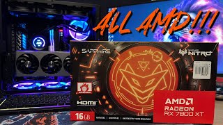 My First AMD GPU | Sapphire Nitro+ 7800 XT OC | Full Review | FSR3, Fluid Motion Frames, AMD Drivers