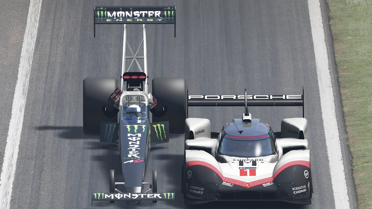 The FASTEST Racing on Earth - Porsche 919 Hybrid Evo vs NHRA