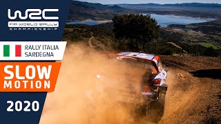 WRC - Rally Italia Sardegna 2020: Slowmotion Highlights