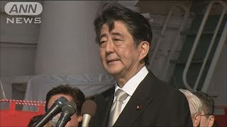 安倍総理、観艦式に出席　安保法踏まえ訓示(15/10/18)