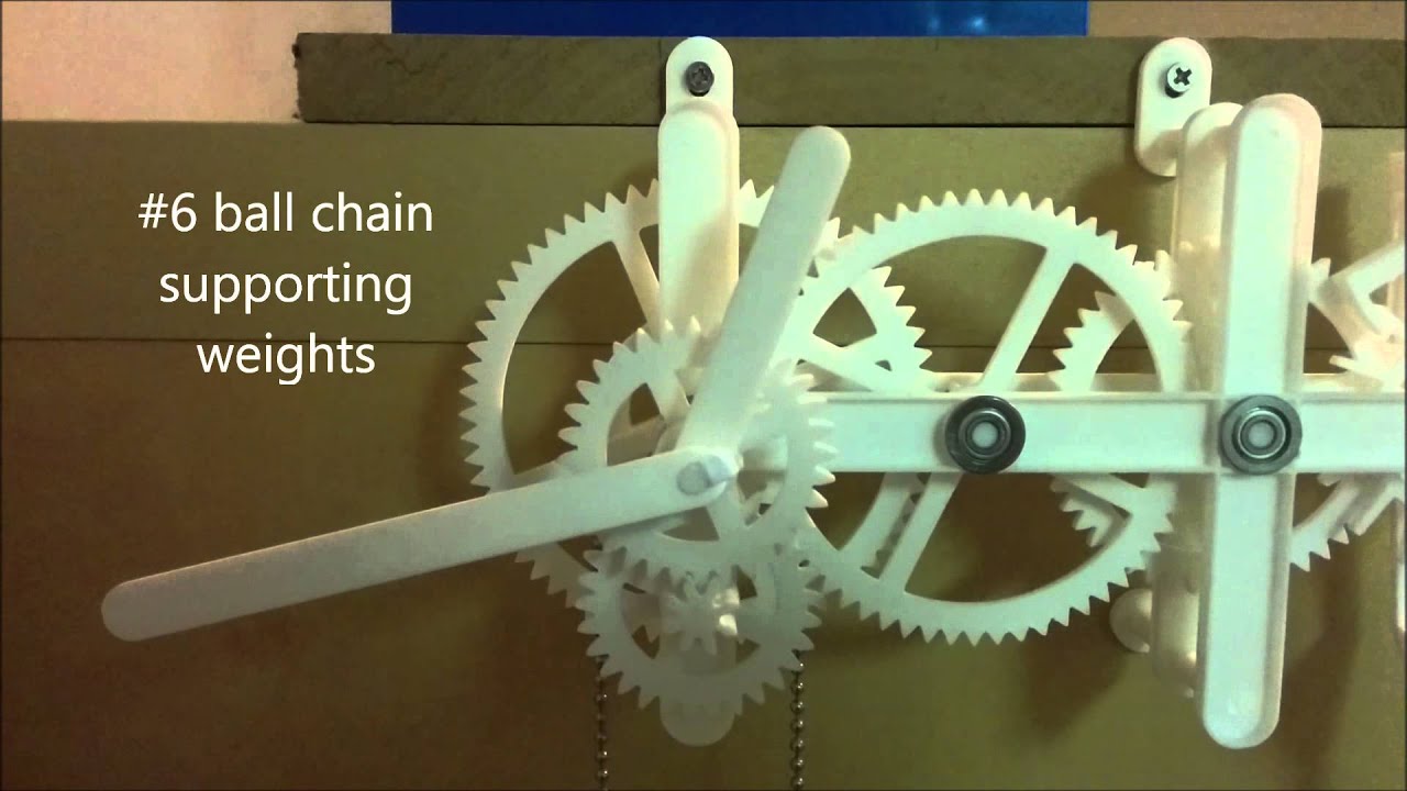 3d printed mechanical clock 3d printed mechanical clock