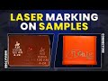 Laser marking on different materials