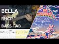 Red hot chili peppers  bella  bass cover  play along tabs and notation