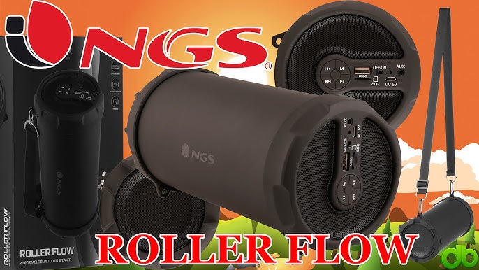 l'Enceinte NGS Roller Coaster 10W waterproof en promo chez NGT - YouTube