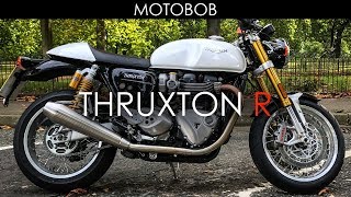 2018 Triumph Thruxton R Test Ride & Review, London