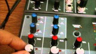 Using external USB mixers to mix audio for Internet Radio broadcasts