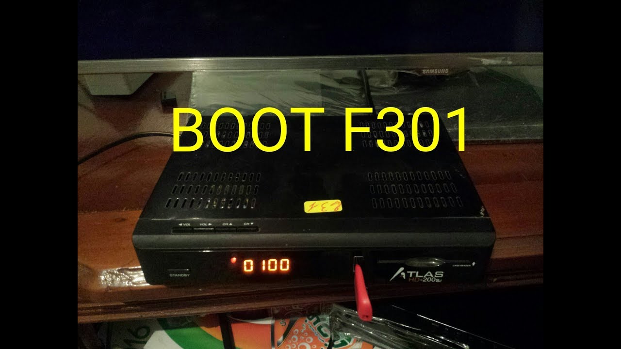boot f301 pour atlas hd 200s