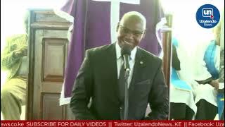 Nyamabane Imitates Moi Before President Ruto : nilisema kijana Ruto Atakua Rais