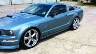 Nitrous & Cammed Mustang GT 20" bullitt rims
