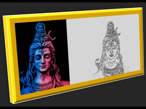 Drawing Shiv Ji in Python !! Lord Shiva in Python