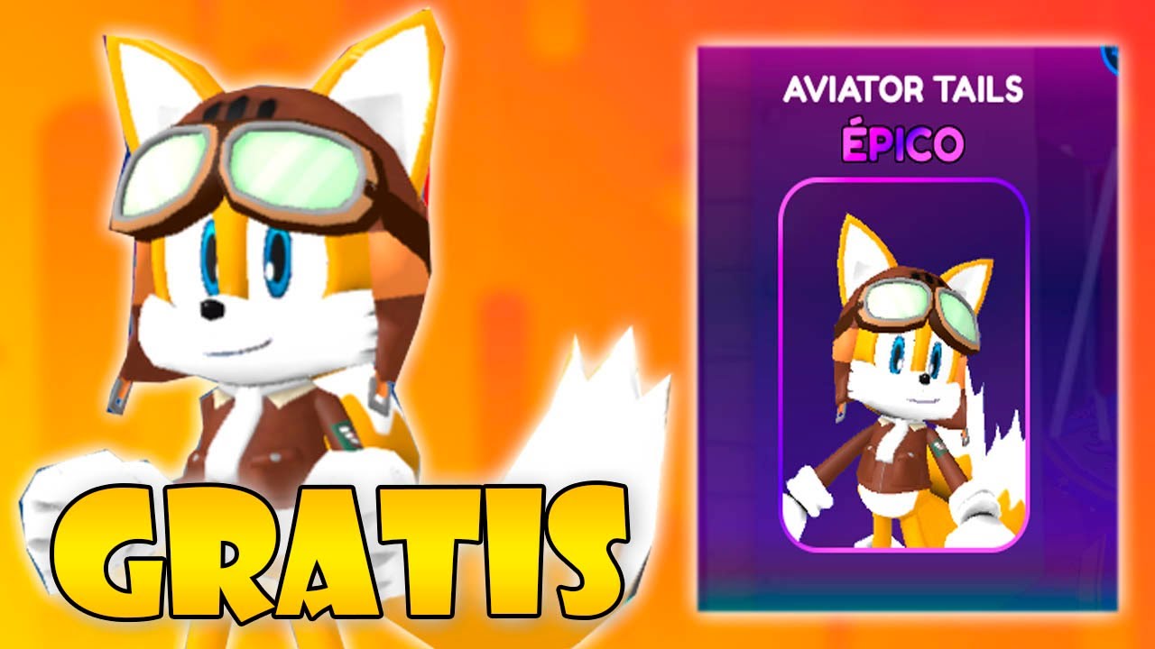 Tails Fanpage en Español - TAILS AVIADOR 🦊🧡🥽🛩️ Nueva skin de Tails  disponible en Sonic Speed Simulator (Roblox).